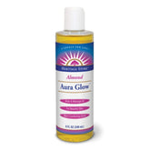 Heritage Store Aura Glow Almond Body Oil 8 Oz All Skin Types
